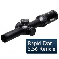 Steiner 1-5x24-Military RifleScope 5.56 Rapid Dot Reticle Model 5571